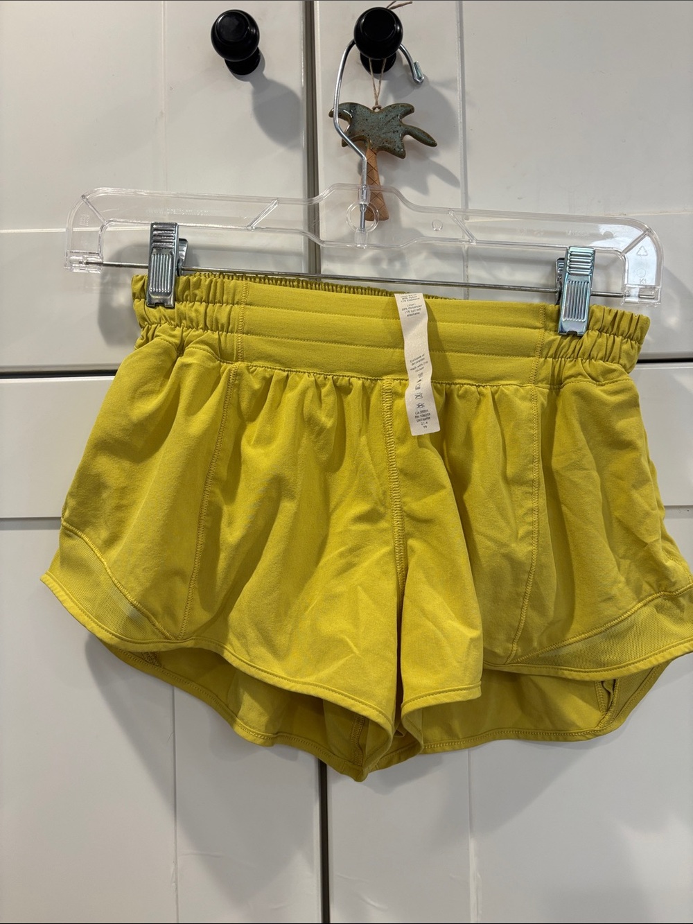 lululemon athletica Women's Yellow Athletic Shorts